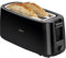 JATA JETT1585 - Tostadora Pan 2 Rebanadas Largas (25 x 3 cm). 7 niveles de tostado. Función de descongelación y mantenimiento del calor. Centrado automático. Bandeja recogemigas