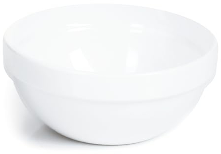 APS 79028 Bowl FRIENDLY, bol, de plástico reciclado (PET), Ø 23 cm, altura 10,5 cm, 2,5 litros, blanco