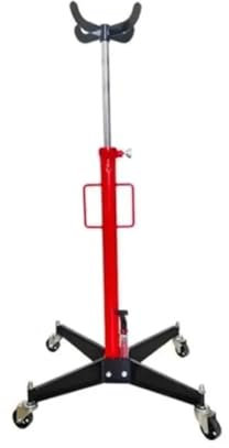 CQJJXKYC Gatos para Coches La reparación del Coche equipa la transmisión hidráulica Jack del Motor y de la Caja de Cambios 0.5T Elevador Coche(Red)