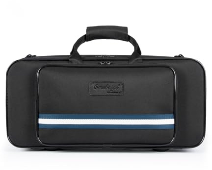 Omebaige Ultra-Light Trumpet Case – 600D Nylon, Lightweight & Water-Resistant Soft Gig Bag with Shoulder Strap, Backpack Ideal for Daily Carry; (BGD-TRUMPET)