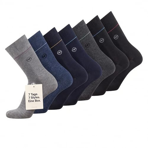 TOM TAILOR Socken grau melange
