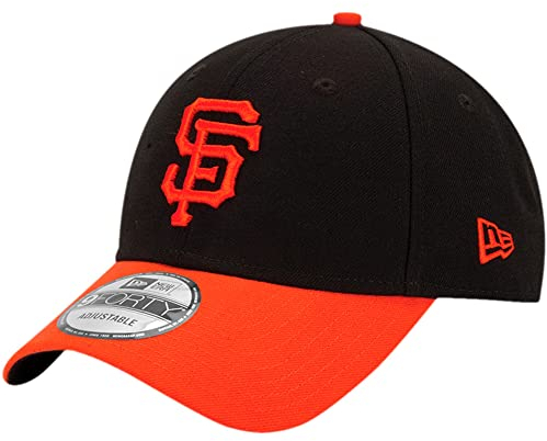 New Era MLB The League 9FORTY Mütze für Erwachsene, zweifarbig, verstellbar, Einheitsgröße, San Francisco Giants, Einheitsgröße