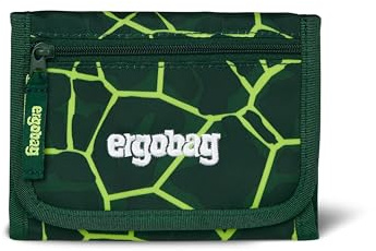 ergobag Brustbeutel Kleingeldfach, mit Sichtfenster, Geldbeutel für Kinder, zum Umhängen, mit Klettverschluss