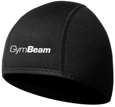 GymBeam ChillGuard Neoprenkappe Black – Wärmende Schwimmkappe aus Neopren, schützt vor Kälte, bequem & langlebig, ideal für Wassersport (L/XL)