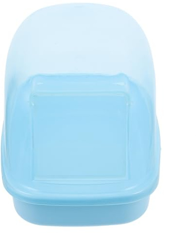 DOITOOL Bain de Sable pour Hamsters et Chinchillas Bac Plastique Abs Transparent Salle de Bain Multifonction pour Petits Animaux et Facile à Nettoyer Accessoire Cage Hamster et Chinchilla