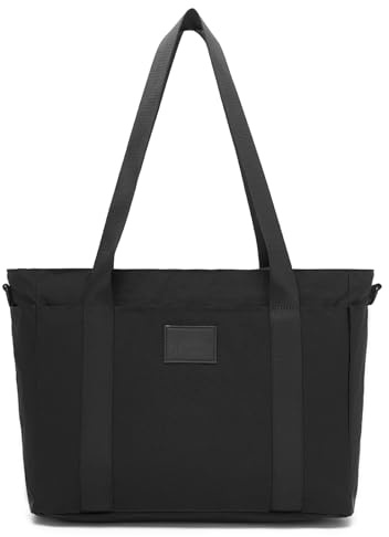 KONO Damen Tote Bag Shopper Tasche Groß Umhängetasche Handtasche Leicht Schultertaschen 15,6 Zoll Laptoptasche für Arbeit Reisen Schule Büro Einkaufen