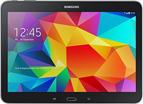 Samsung Galaxy Tab 4 10.1 WiFi 25,6 cm (10,1 Zoll) TabletPC (1,2GHz QuadCore, 1,5GB RAM, 16GB interner Speicher, Bluetooth 4.0, Android 4.4.2, EUStecker) schwarz