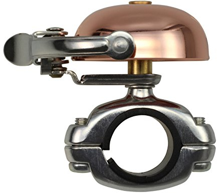 CRANE Bell Co. Fahrradklingel Mini Suzu W Die Cut Mount, Kupfer, CR-MSZDC-CO