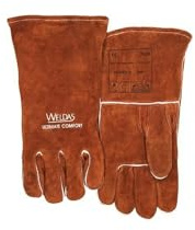 Schweißerhandschuh braun Gr. XL,34cm 1Paar WELDAS