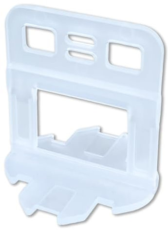 DIAMWOOD - Croisillons autonivelants 2 mm pour carrelage intérieur & extérieur - Pack 100 pièces - Joints parallèles - Réutilisables - Professionnels