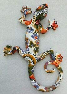 Ambiance sud, Decoration resine Salamandre Grand Modèle, Environ 23x17cm