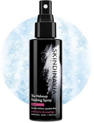 Skindinavia The Makeup Finishing Spray, Bridal Makeup Setting Spray, All-Day Wear, Long-Lasting Up to 16+ Hours, Heat-Resistant & Waterproof, Wedding Day, Bridal Shower Gift, 2.0 Oz