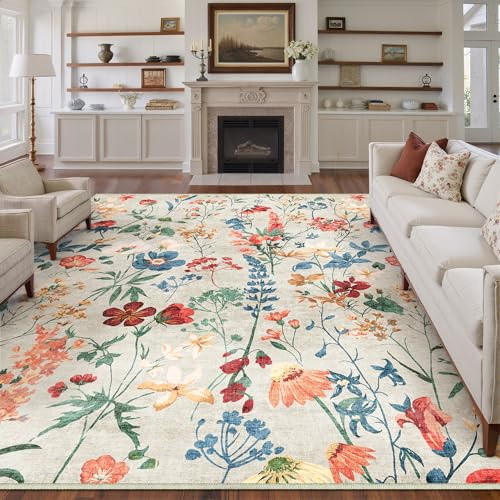 HUGEAR Alfombra Salon 200x300cm Beige Moderno
