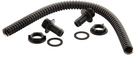 Water Butt Connector Kit - Fits Most Water Butts & Barrels - Easy Installation with Secure Leak-Free Connection - Ideal for Garden Use