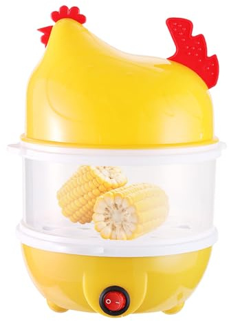 Hervidor De Huevos | Cocedor Eléctrico Para Tortillas Y Huevos Escalfados | Capacidad Grande Con 2 Niveles Para Tortillas, Verduras Al Vapor Y Desayunos