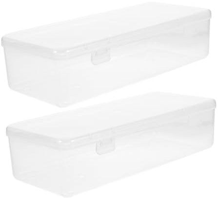 TOPPERFUN 2 Pezzi Organizzatore Del Frigo Frigorifero Frigo Organizer Accessorio Per La Cucina Burro Contenitore Casi Di Burro Contenitore Portaoggetti Contenitori Frigoriferi Pp Trasparente