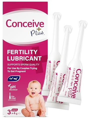 Conceive Plus fertilitetssmörjmedel, förfyllda applikatorer 3x4gm