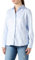 Seidensticker Damen City Langarm Slim Fit Hemdblusenkragen Bügelleicht Bluse, Hellblau, 48 EU