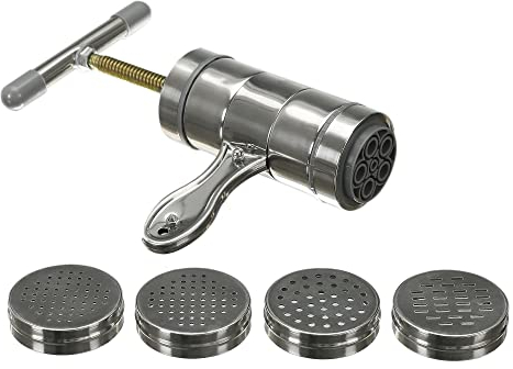 Cook Concept - Ku6543 - Machine À Pates Manuelle Moules X5 Ustensile de Cuisine Accessoire decoupe Plache Couteau Coupe Aiguiser