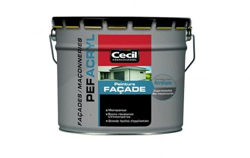 CECIL PEF Acryl Façade 10l Ton Pierre