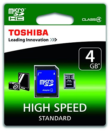 Toshiba microSD-Card High Speed Standard 4GB