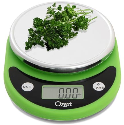 Ozeri Pronto Balance de cuisine numérique multifonction en polycarbonate Vert citron