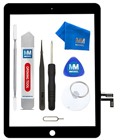 MMOBIEL Pantalla digitalizadora de Cristal Compatible con iPad 7 2019/iPad 8 2020 10,2 Pulgadas (Negro) Pantalla táctil de Repuesto Incluye Juego de Herramientas