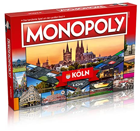 Monopoly Köln Familienspiel Alter 8+ Deutsch