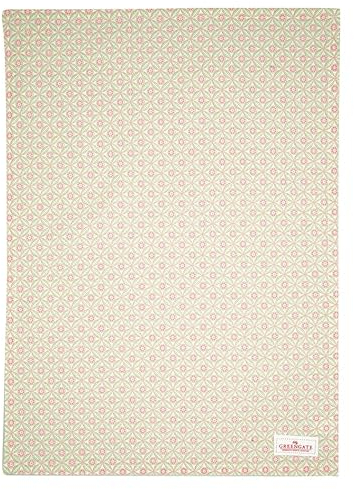 GreenGate [W2307] Tea Towel Eva White