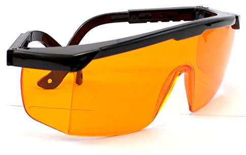 Maoxiaoge Lunettes de Protection UV et Lumière Bleue Médicale - Photopolymérisable Dentaire 190-490 Nm pour Lampe Fluorescente