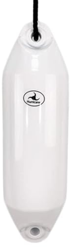 Hurricane Fenders Original Series Boat Fender PM02 48cm x 14cm (19 x 5) - White