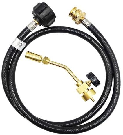 Fulenyi Lötbrenner, Schweißbrenner mit Schlauch | Tragbare Taschenlampe mit Brennerschlauch - Bleistift-Flammenbrenner zum Schweißen, Löten, Heimwerken, einstellbare Flammenkontrolle, massiver