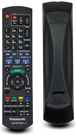 Panasonic N2QAYB000914 – Original-Fernbedienung für Panasonic Blu-ray Festplattenrekorder – Ersatzmodell, sofort einsatzbereit