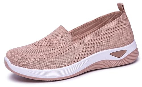 Scarpe Donna Ortopediche Antiscivolo Casual Scarpe da Casa Comode in Mesh Traspiranti Sneakers Donna Tennis Estive Camminare Punta Chiusa Sneakers Offerta in Rete Barca Running Shoes