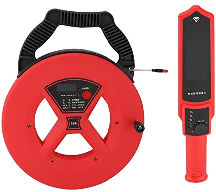 Rilevatore Tubi e Cavi Elettrici Rilevatore di blocchi tubi ferro in PVC Scanner da parete Strumenti elettrici impermeabili(35m)