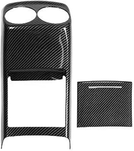 Armstödsskydd för bil Central styrväxel för Benz A för CLA-klass Car Carbon Fiber Armstödslåda