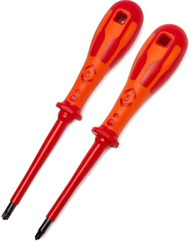 Best Price Square SCREWDRIVER SET VDE MODULO 1 + 2 T49146 By CK TOOLS