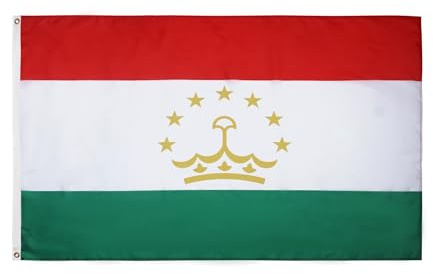 AZ FLAG Bandera de Tayikistán 150 x 90 cm - Bandera Tayika 90 x 150 cm