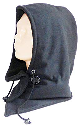 Kapuzenschal - Softshell wasserdicht, schwarz, Auswahl Schalform