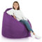 Italpouf Sitzsack XL, Riesensitzsack, Sitzkissen, Indoor & Outdoor, Sitzsack Sessel für Kinder und Erwachsene, EPS Perlen Füllung, Abnehmbarer Bezug, Wasserdicht, Zertifiziert, Violett