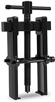 Lagerabzieher Lager Abzieher Werkzeug, Zwei Kiefer Radlagerabzieher, Einstellbare Riemenscheibe Entferner Handwerkzeug Zwei Kiefer Pilot Lager Abzieher Entfernungswerkzeug Kit(6 Zoll(55 * 90))