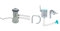 Intex Krystal Clear Cartridge Filter Pump - Pool Kartuschenfilteranlage - 900 L/H & Oberflächenskimmer - Deluxe Oberflächenskimmer zur Wandmontage - Hängeskimmer, Grau