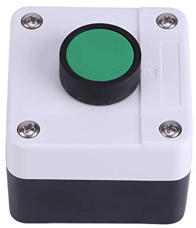 Interruttore a Pulsante Resistente Alle Intemperie, Scatola di Controllo a Pulsante per Apricancello, ABS Resistente Alle Intemperie per Apricancelli Automatici Apriporta Esterno a