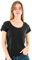 Superdry Damen Scoop Neck Tee C4-Basic Non-Printed T.Shirt (W), weiß, 40
