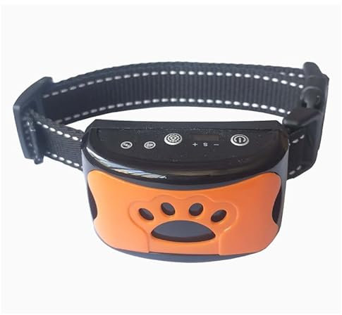 HAUSTIERSTOLZ Effektives Anti-Bell Halsband(orange)
