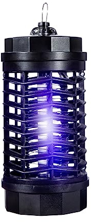 Windhager Insektenvernichter 3-Star, Insektenlampe, Mückenvernichter, Mückenschutz, UV-Lampe, Gift-und chemiefrei, Schwarz, bis zu 20m²