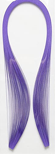 ODETOJOY 120 st pappersremsor 1,5 mm quilling papper 1/16 tum hantverk enfärgade pappersremsor 1,5 mm (lila)