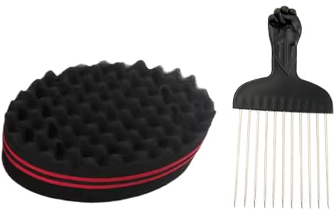 Svampborste Volymgivande Dreadlockdefinierande Verktyg | Hår Twist Svampborste För Dreads Låsning Frisyrer Våg Formning Styling Verktyg För Kvinnor Pojkar Flickor Barn