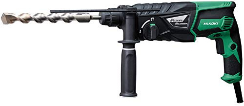 Hikoki DH26PX 26mm 240V SDS Plus Rotary Hammer Drill and Side Handle