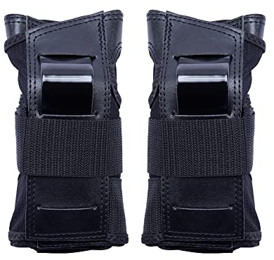 K2 Skates Unisex Inline Skates K2 Prime Wrist Guard Slim, Black - Blue, 30E1415.1.1.XL